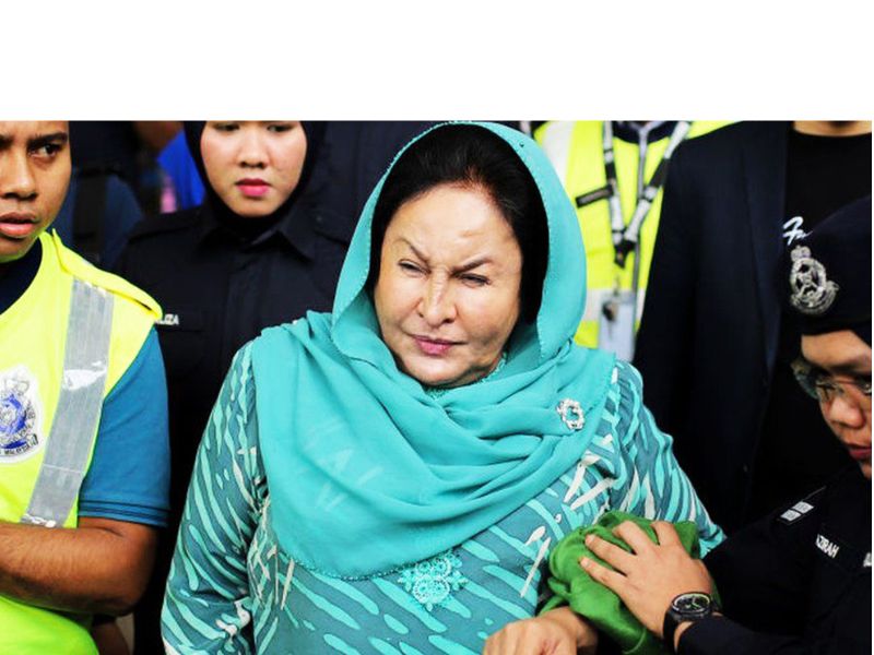 Wife Of Ex Malaysian Pm Gets Yrs Jail For Bribery The Ghanaian