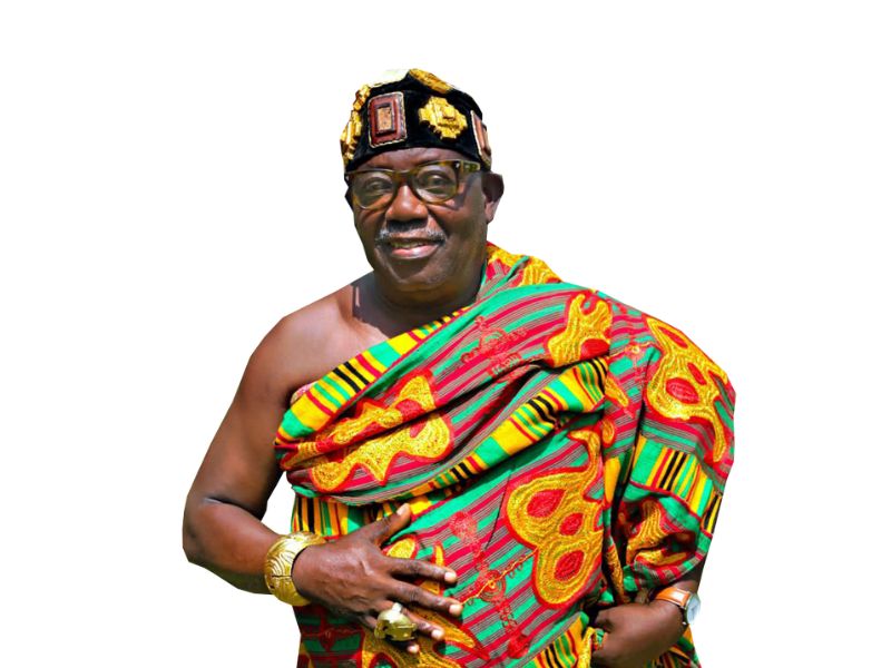 The chief of Adoagyiri in the Nsawam Adoagyiri Municipal Assembly (NAMA) of the Eastern Region Okoanadwo Afutu Dompreh II