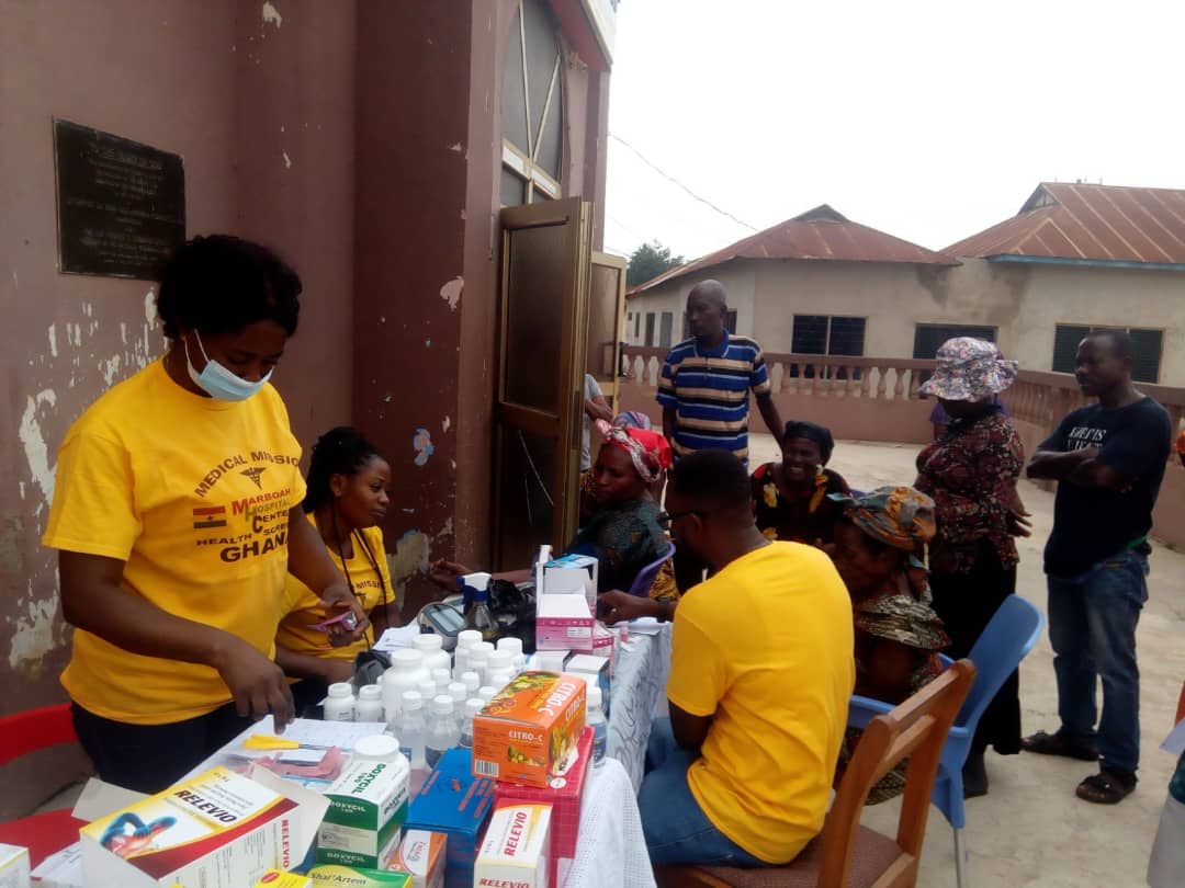 Marboah Hospital offers free health screening to Mpasatia residents