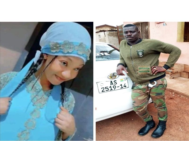 Abubakari Mansura-Killed and IssahakuYacubu, aka Kanbon Naa, wearing a fake military uniform (on the run)