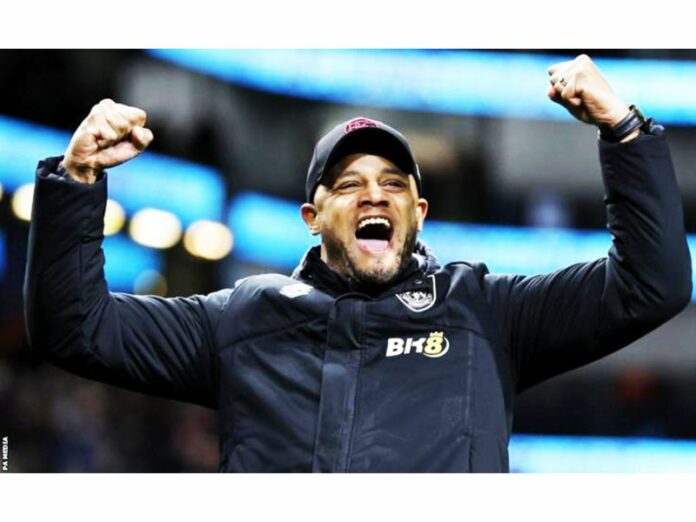 Vincent Kompany's Burnley side need one more win from their final three games to be sure of clinching the Championship title