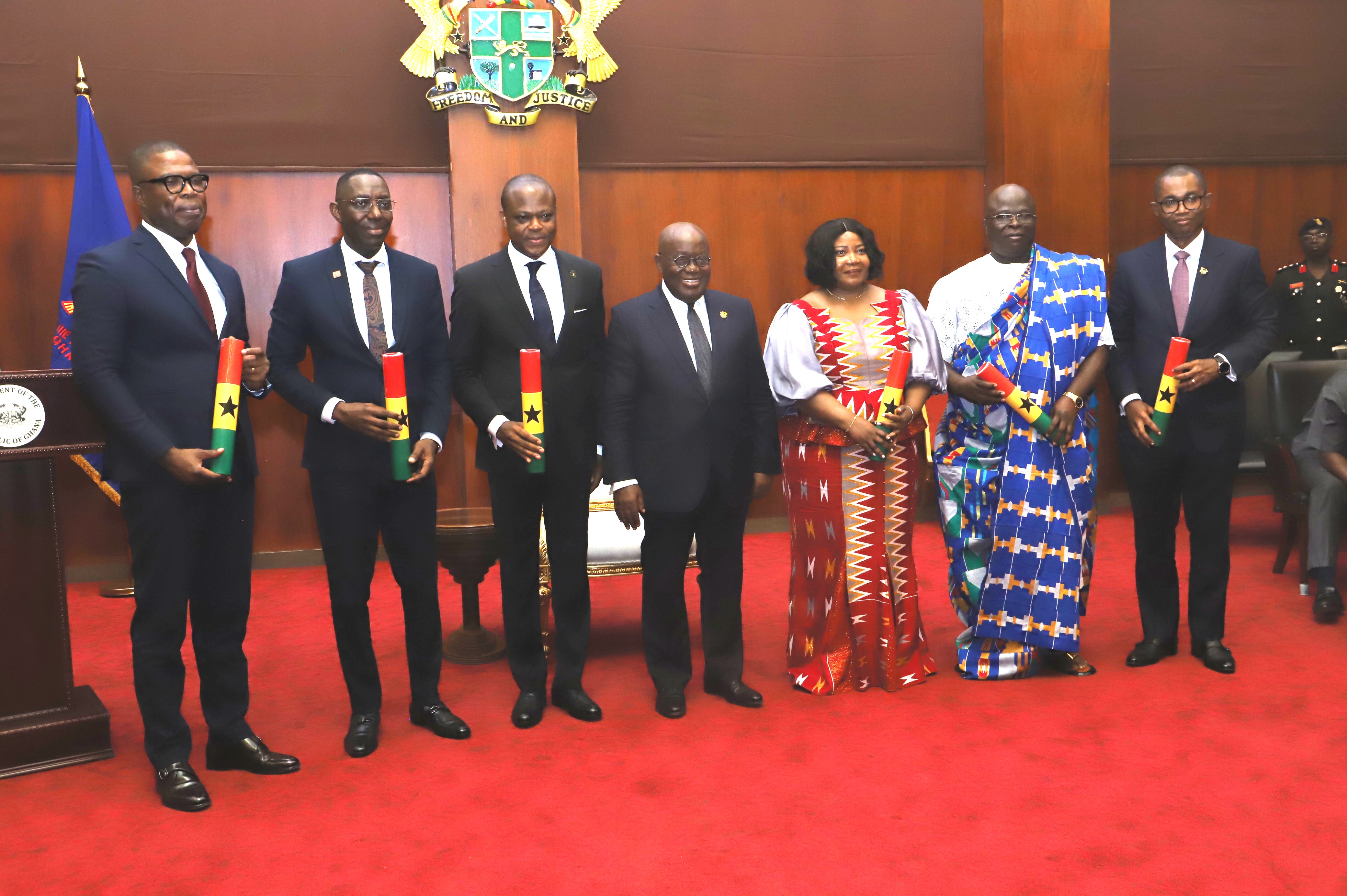 Help fight climate change, terrorism  …Akufo-Addo pleads with 6 new envoys