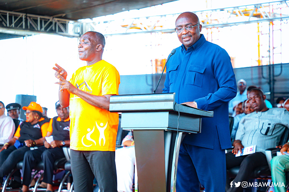 Veep Bawumia lays foundation for massive CEM project for PWDs