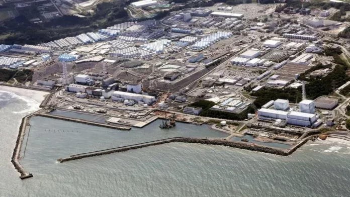The water began discharging into the Pacific Ocean at Fukushima on Thursday via an underground tunnel