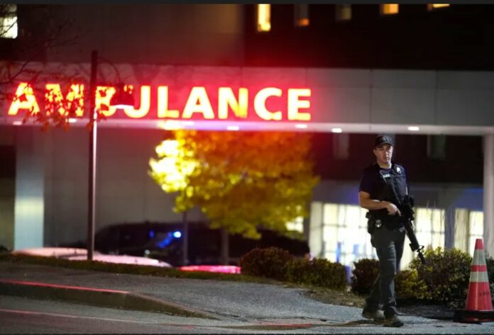 Staff at the Central Maine Medical Center said they working with other hospitals in the area to deal with the casualties