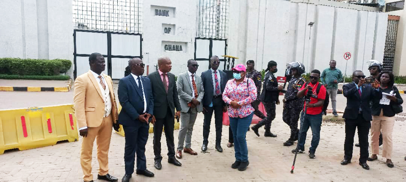BoG sent ‘watchman’ to receive our petition -Sam George