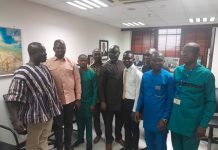 Executives of Bonoman Institute pay courtesy calls on prominent Bono natives in Accra