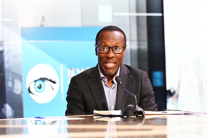 Director of Business Development and Commercial Services, Ghana Shippers' Authority, Emmanuel Kofi Arku, speaking on Eye on Port
