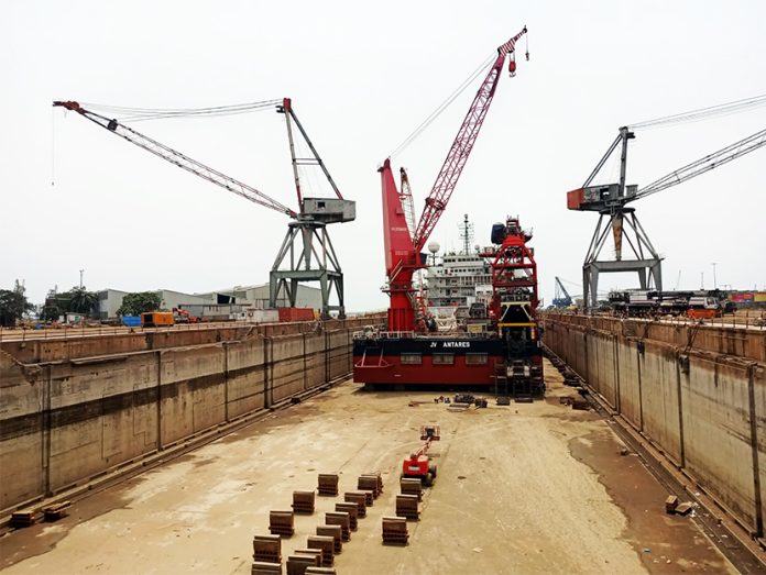 The vessel that would allegedly pay a paltry 20 per cent to the Tema Shipyard and Drydock Corporation for renting the facility for its maintenance work