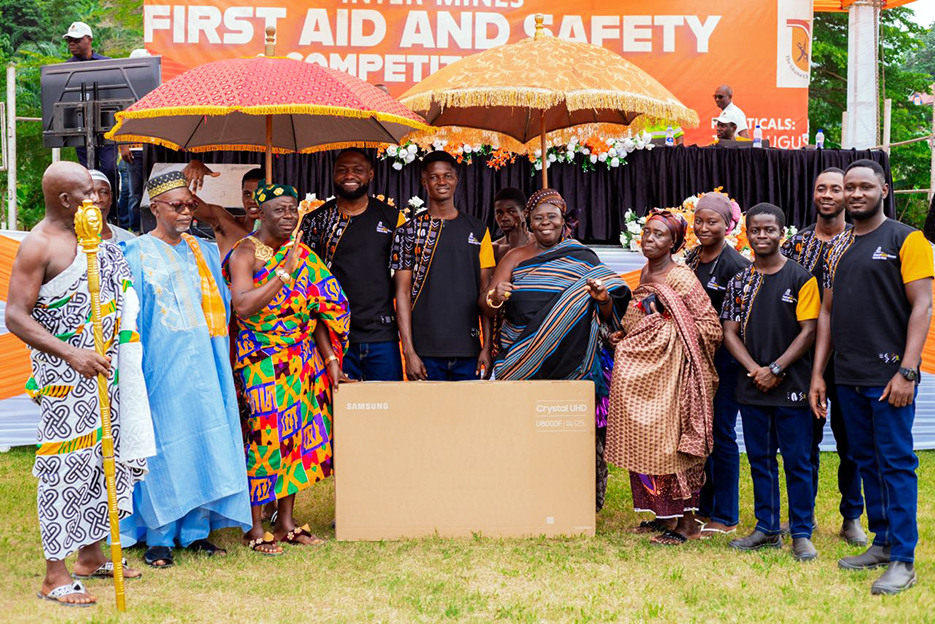 AGA community team wins inter-mines First Aid and safety competition