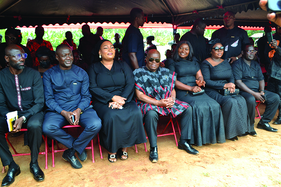 Funeral And Burial Of Ebo Quansah In Pictures