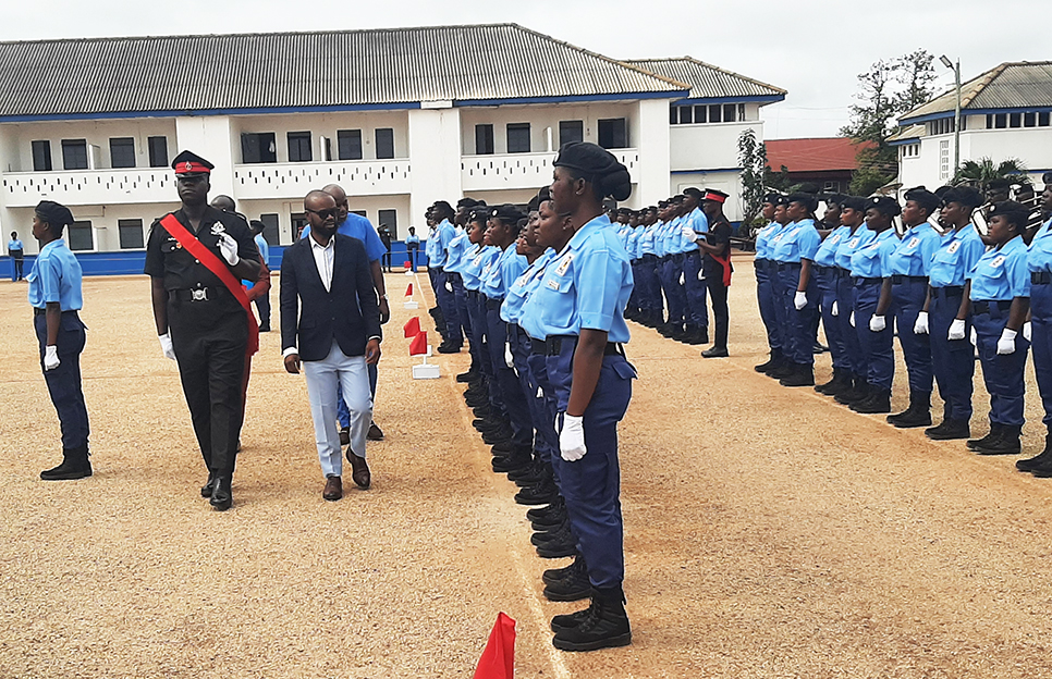 955 Community Protection Assistants pass out 