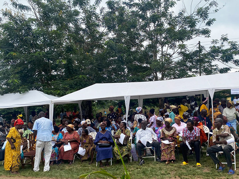 GapBuster Inc. leads free health screening in Nyamekrom to promote well-being