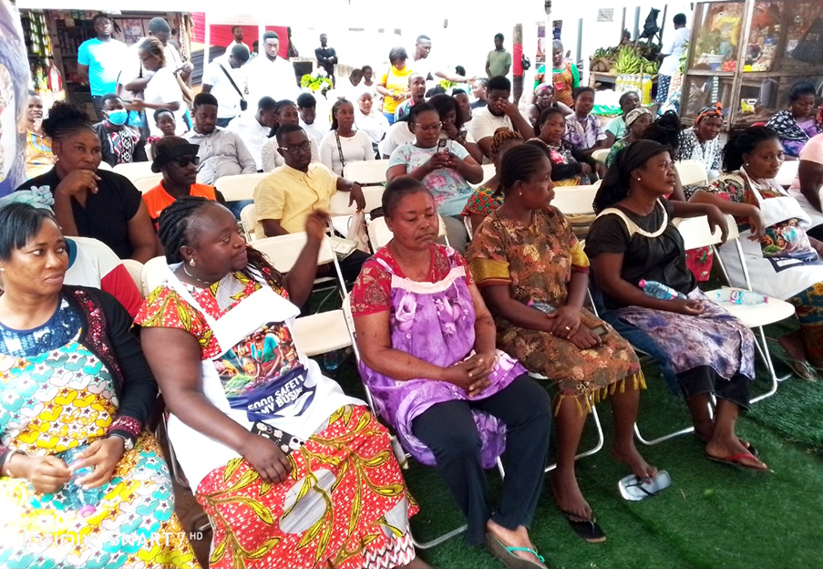 FDA sensitises Santase market women on food hygiene and safety