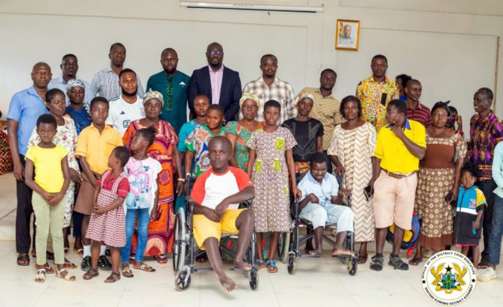 Sekyere Kumawu Assembly supports PWDs with Start-Up Kits