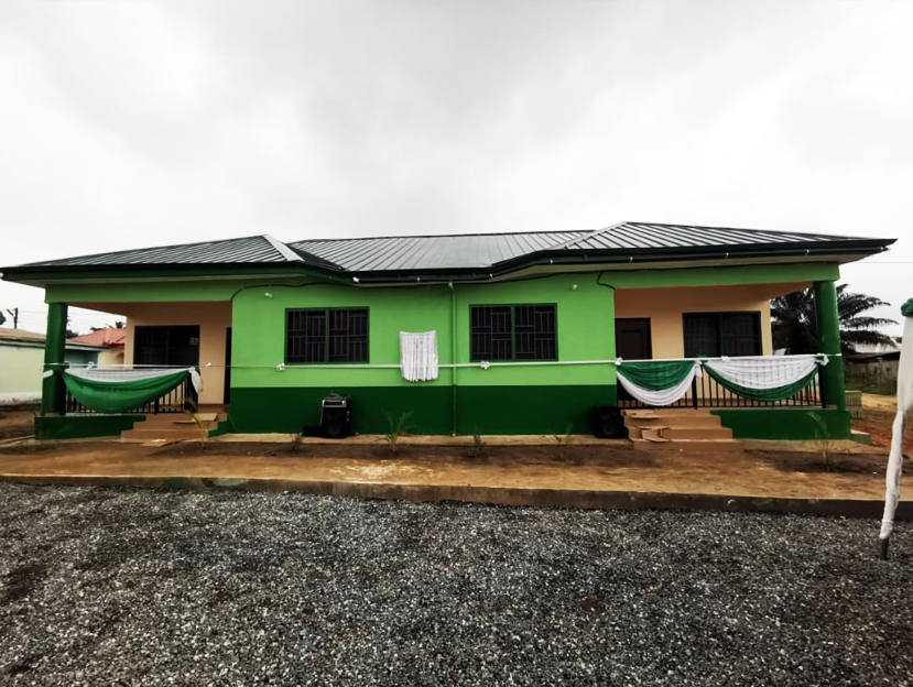 GREL hands over another 2 unit accommodation facility for nurses at Abura Clinic