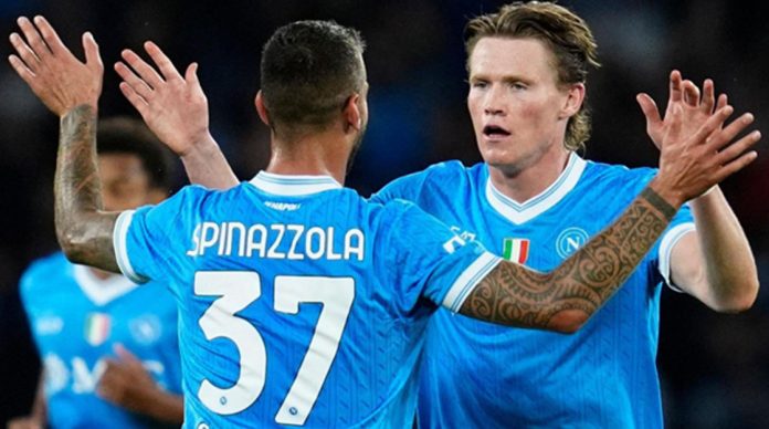 Former Manchester United midfielder Scott McTominay helped Napoli win the league last season