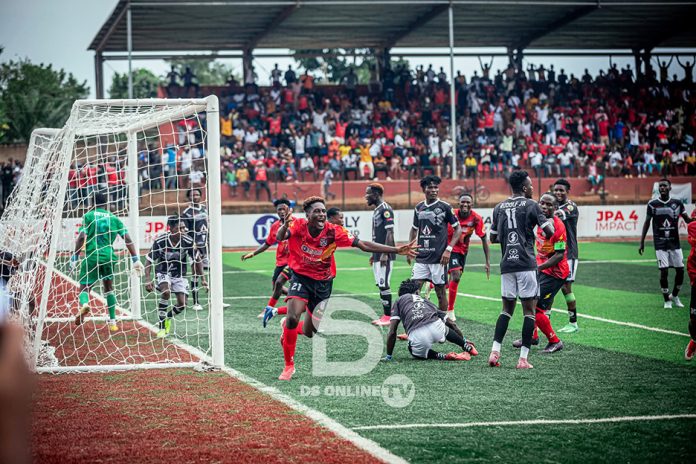 Hohoe United celebrate their victory