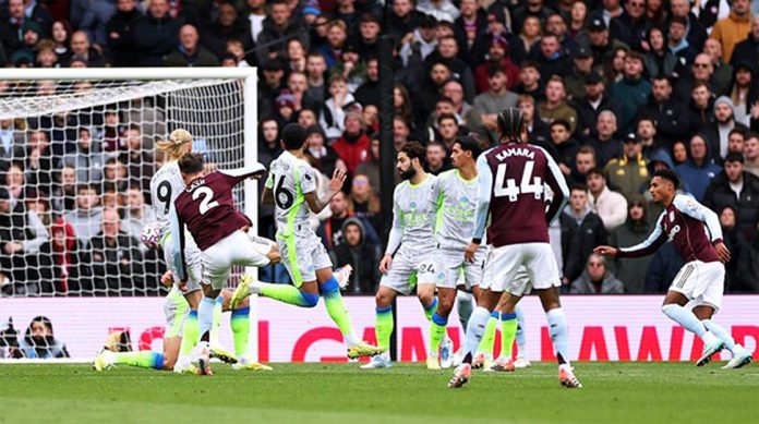 Matty Cash scored for Aston Villa