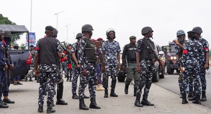 Members of the Nigeria Police
