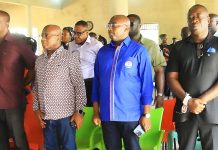 Bawumia Joins Obeng Manu to Bury Late Father in Berekum