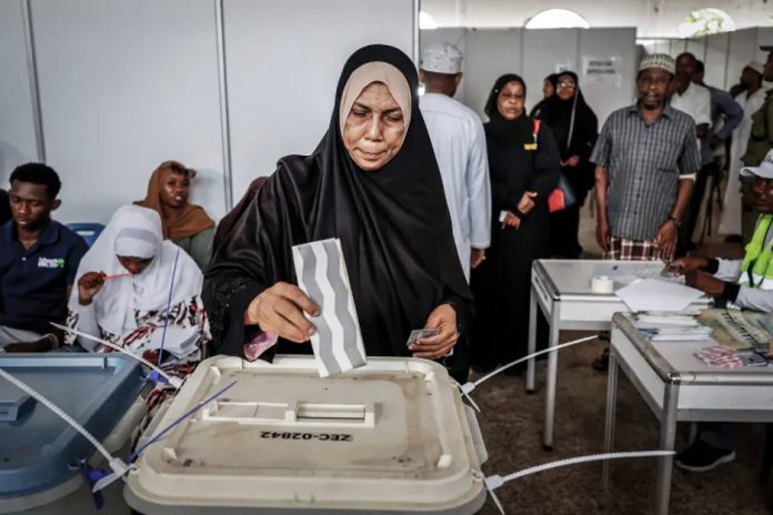 More than 37 million registered voters are casting their ballots in Tanzania's election