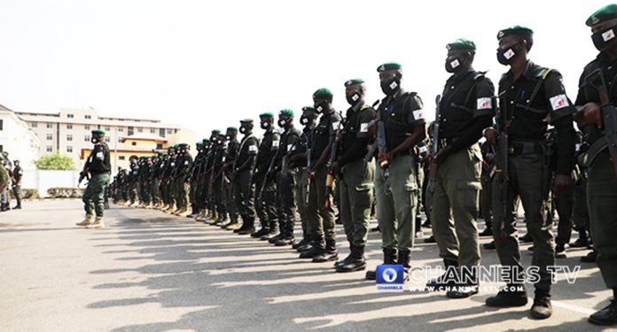 Police deploy 45,000 officers
