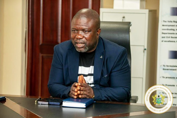 Volta Regional Minister, James Gunu
