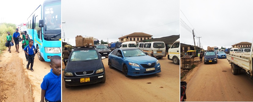 Tears, Heat and Chaos: Friday’s Traffic Nightmare on Takoradi–Agona-Nkwanta Road