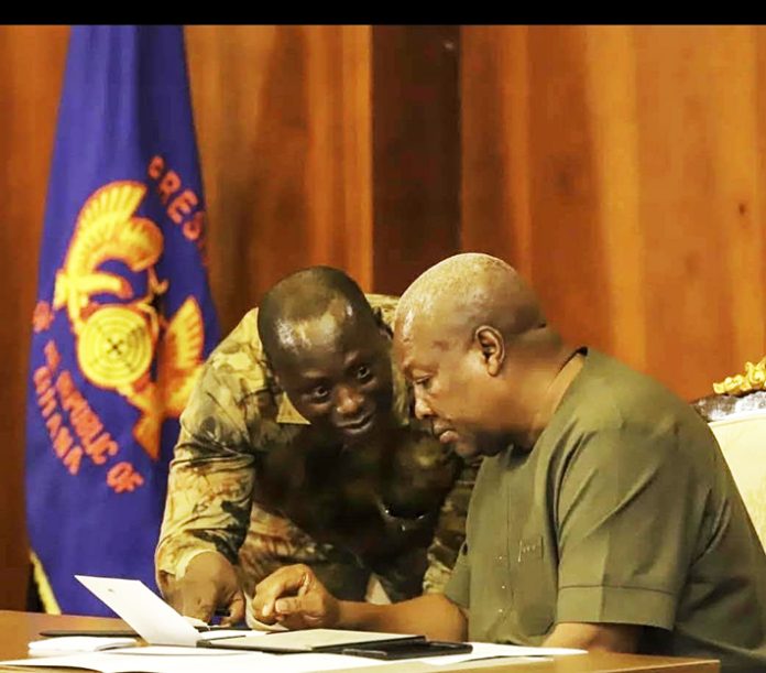 Armah-Buah and President Mahama