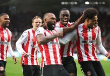 Thiago scores two late goals as Brentford beat Newcastle