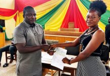 Ahafo Ano South West Assembly Assists 30 Students with Financial Support