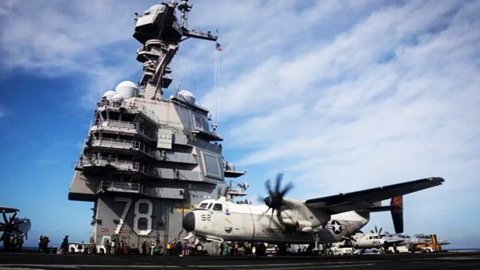 Dozens of aircraft on the USS Gerald R Ford add significant combat power to US forces near Latin America