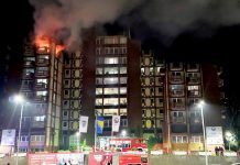 11 killed in fire at Bosnian retirement home