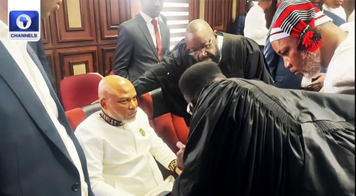IPOB Leader Nnamdi Kanu in court
