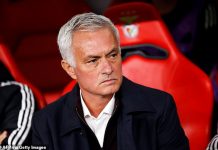 Mourinho hits out at referees AGAIN after disappointing Benfica result
