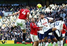Manchester United, Tottenham in four-goal-thriller