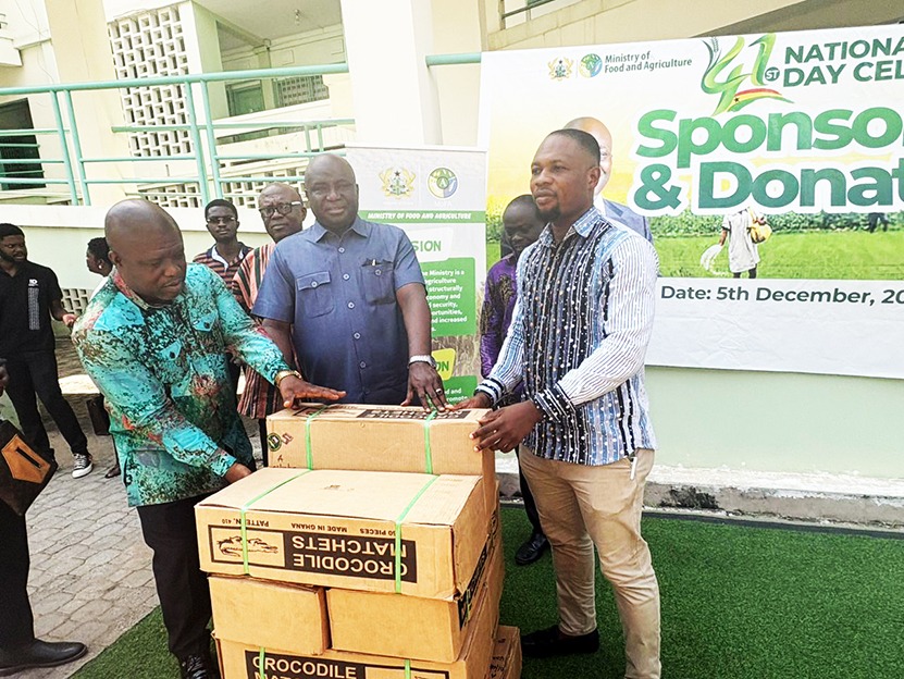 Three Organisations Support Farmers’ Day with Tools, Machinery and Cash Donations