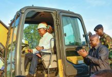 President Mahama Cuts Sod for Wa-Han-Tumu-Navrongo Road Project