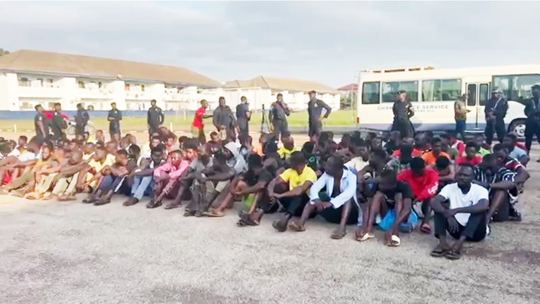 Who  Born Dog! …Military, Police Hit Back After Attacks On Galamsey  Taskforce; 1,050 Suspects Rounded Up In Dawn Swoops