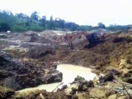 Illegal Miners Attack Lake Bosomtwe