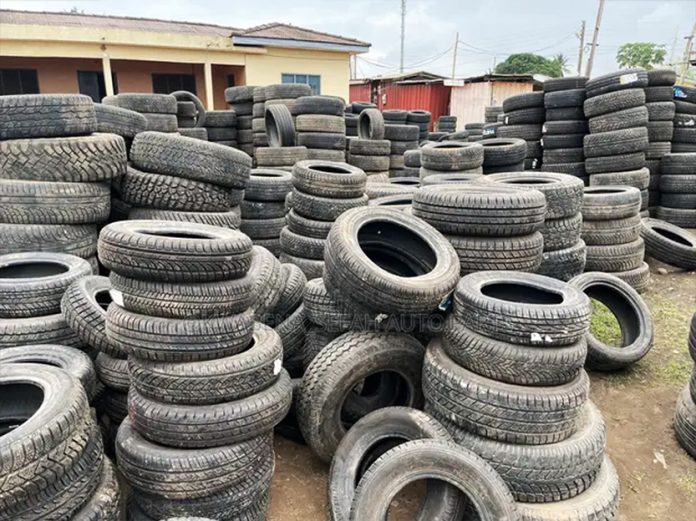 Used car tyres on sale in Ghana
