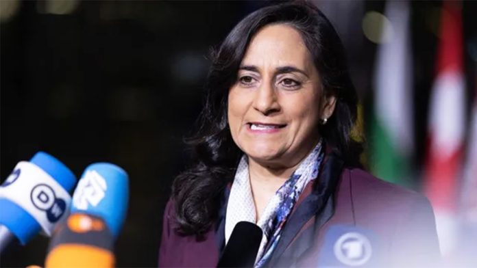 Canada foreign minister Anita Anand