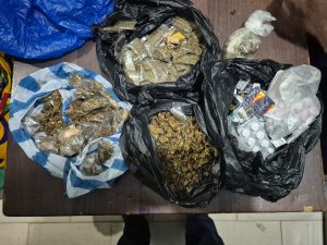 Suspected cannabis seized during police operations in Kasoa