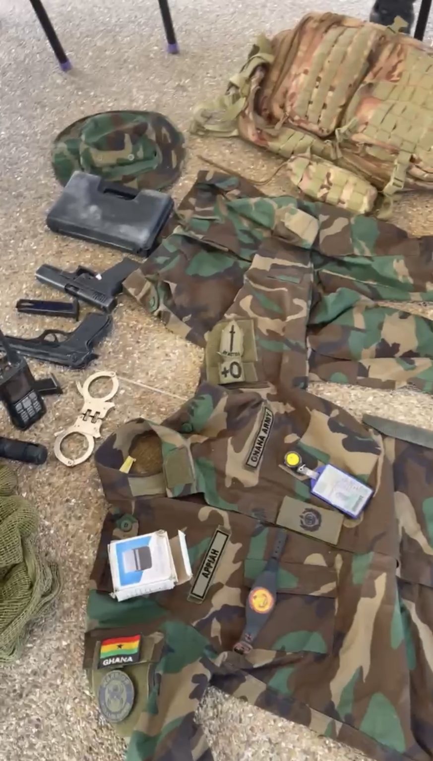 Assault Riles Fake Soldier Arrested In Kasoa - Attempts To Sell Assault Rifles - The ...