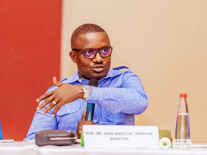 John Abdulai Jinapor, Minister for Energy and Green Transition.