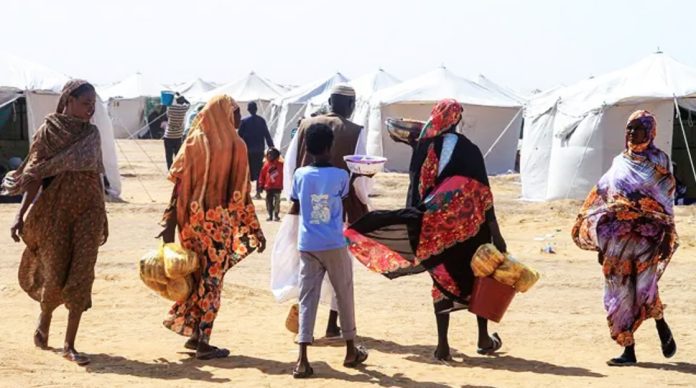 Refugees from el-Fasher - which fell to the paramilitary RSF in recent weeks - have settled in a camp in the north