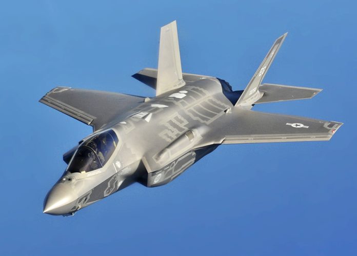 US fighter jet