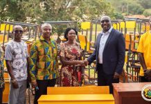Sekyere Kumawu Assembly donates furniture to Basic Schools