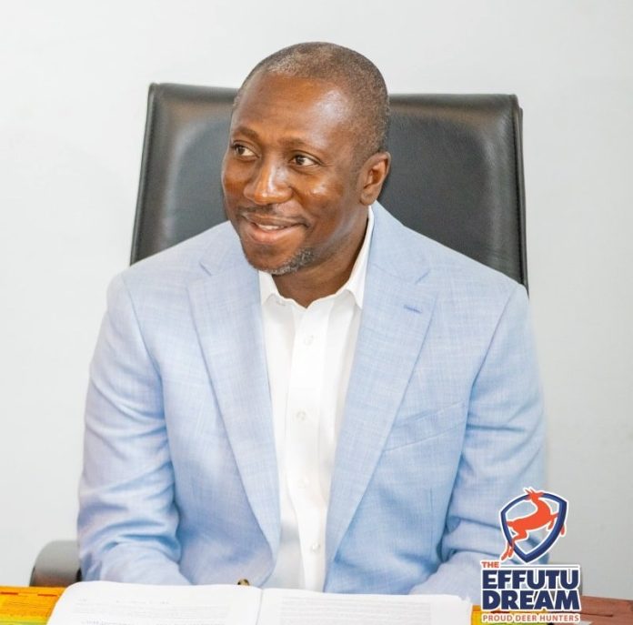 Hon Afenyo-Markin and his deputy at the press conference